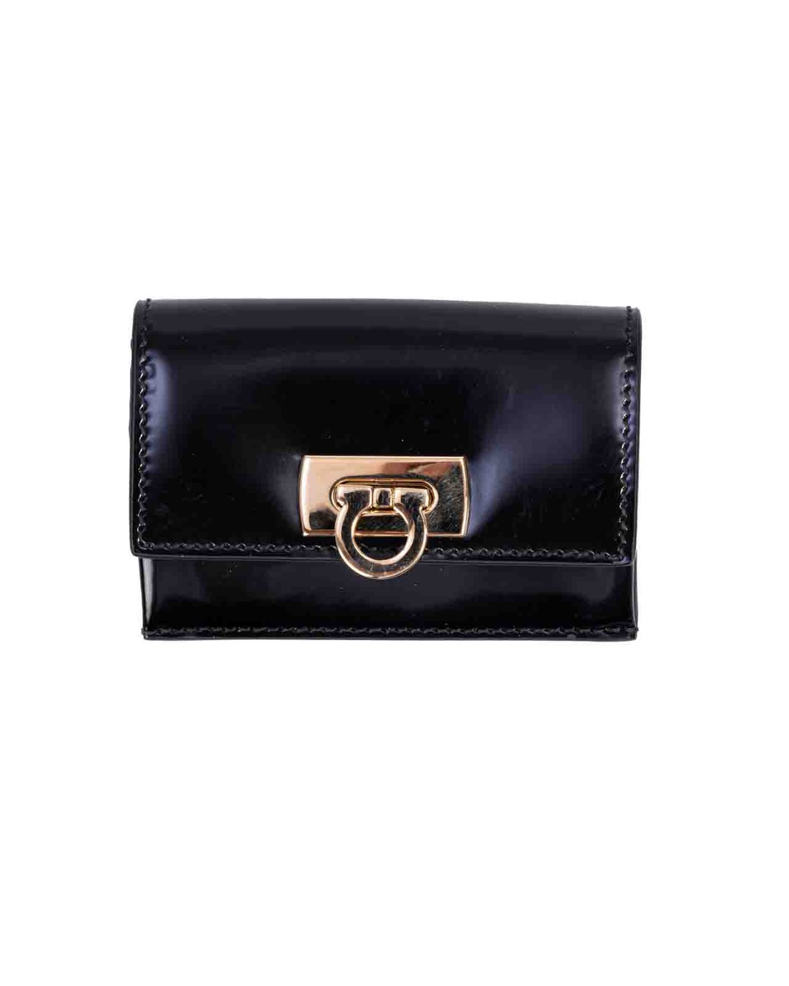 shop SALVATORE FERRAGAMO  Portacarte: Salvatore Ferragamo porta carte di credito con Gancini.
Realizzato in vitello lucido, con tasca piatta posteriore e comparto sigillato da una chiusura Gancini. 
Dimensioni: altezza 7.3 CM lunghezza 10.0 CM profondità 2.5 CM.
Composizione: 100% pelle di vitello.
Fabbricato in Italia.. 220435 760662-001 number 8652856